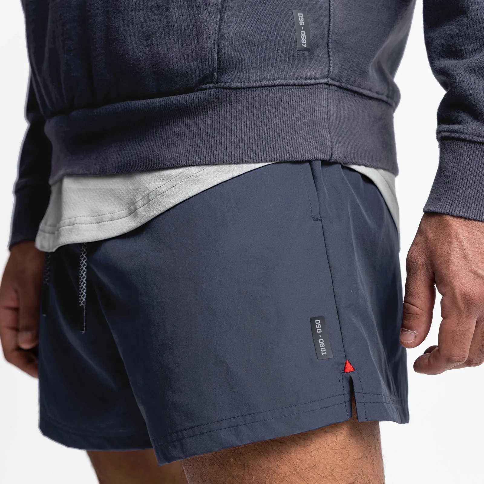 0601. Vintage 5" Training Short - Navy