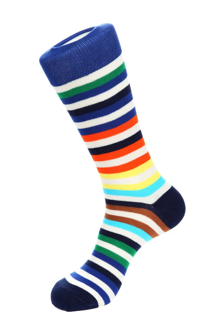 7 Color Stripe Sock