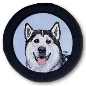 Alaskan Malamute FOTOFRISBY Flying Dog Disc Toy