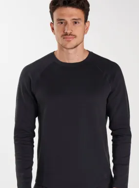 ALRN Raglan Thermal Crew - Black