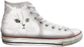 Baggins Original Hi Top White Persian Cat