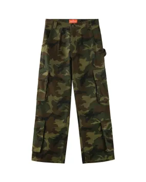 Baggy Pocket Cargo Pants Camo