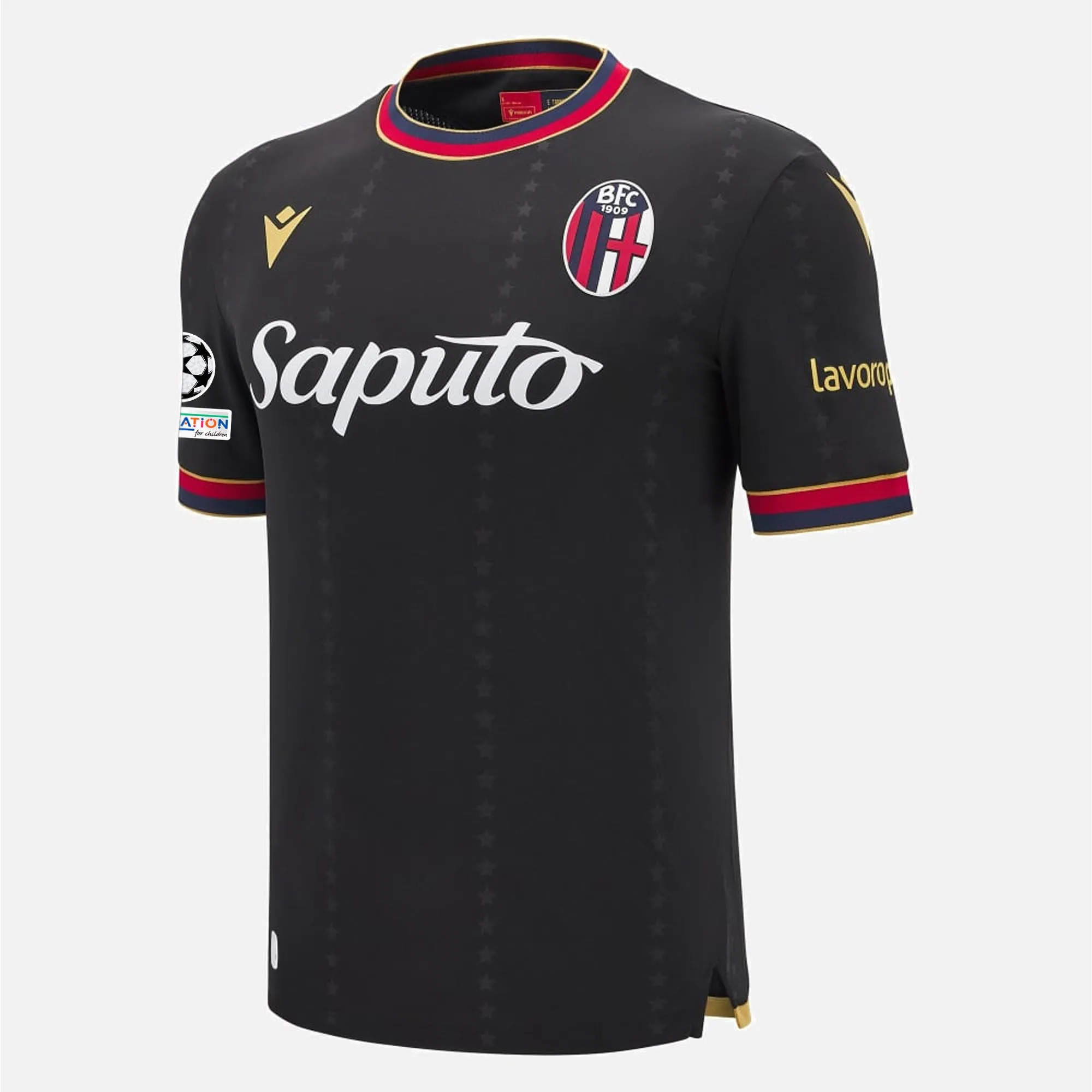 Bologna 24/25 4th Football Shirt with UCL Patch