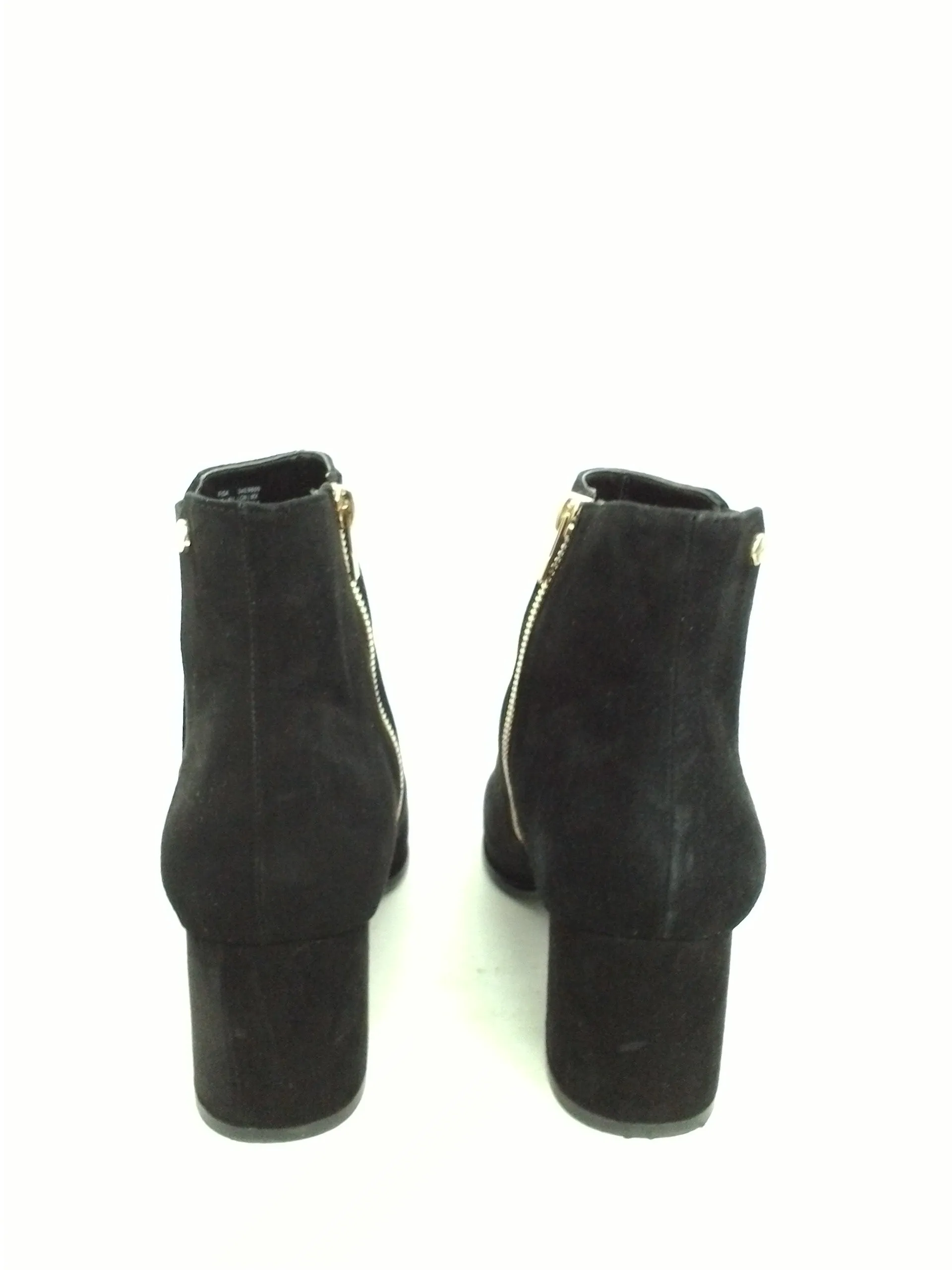 Calvin Klein Women's Fisa Black Suede Booties Size 9.5