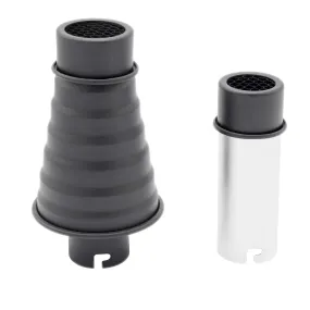 Conical & Cylindrical Snoot with Honeycomb Grid for HyBRID360 & PIKA200/AD200 (AD-S9)