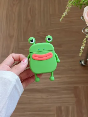 Cute Frog Silicon Designer Case for Airpod