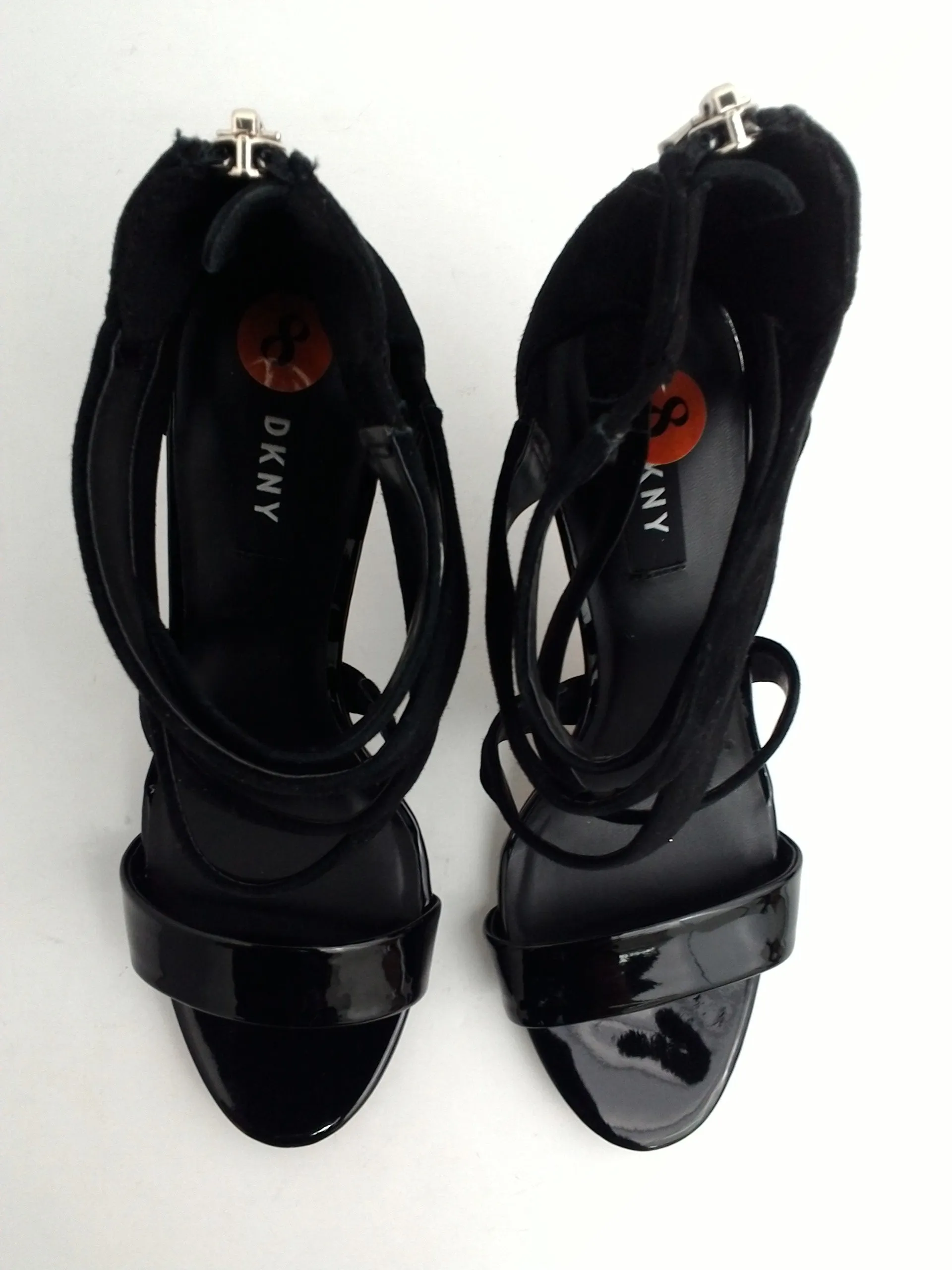 DKNY Women's Black Heeled Sandal Size 8 M