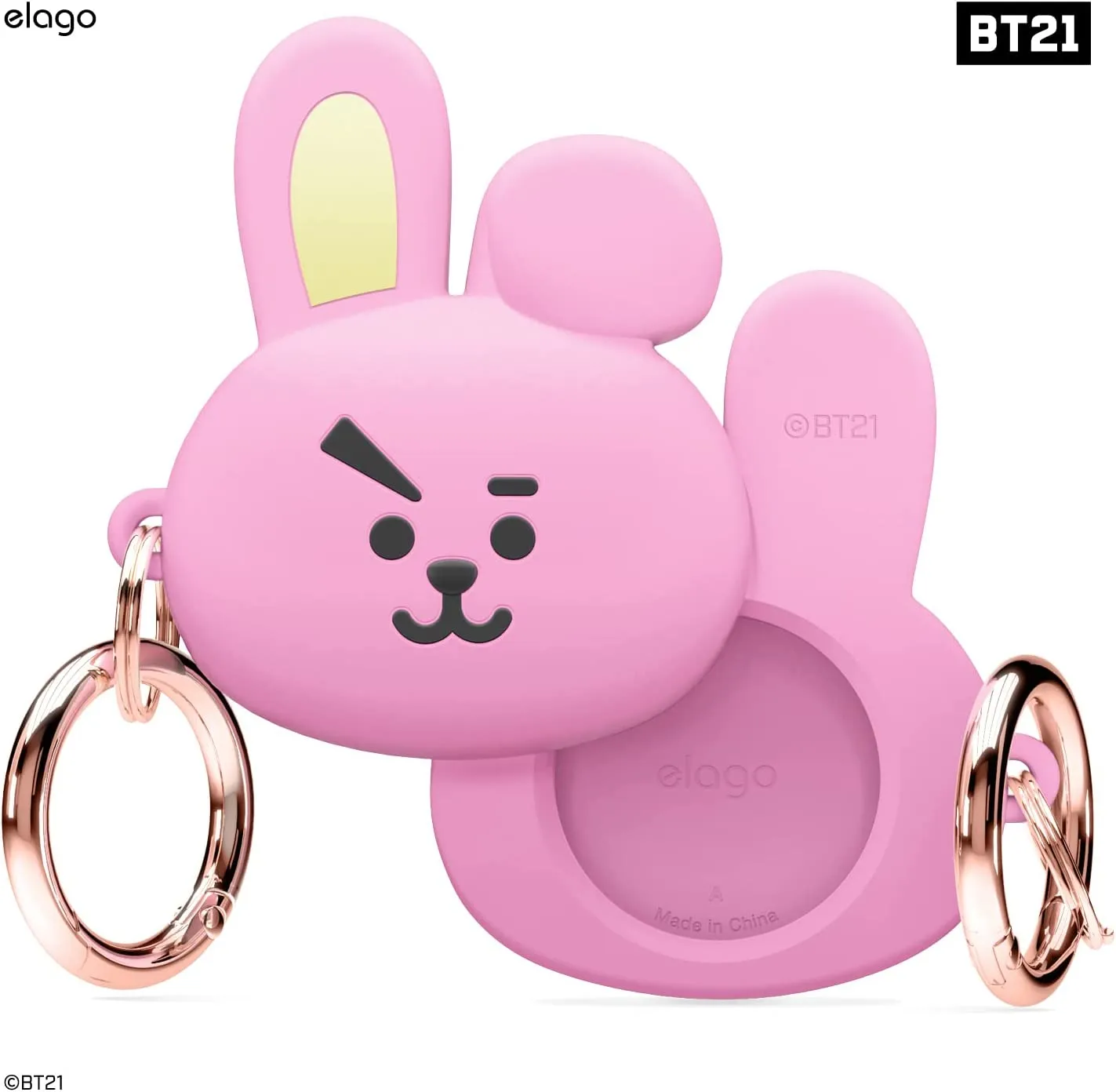 Elago BT21 AirTag Case with Keychain