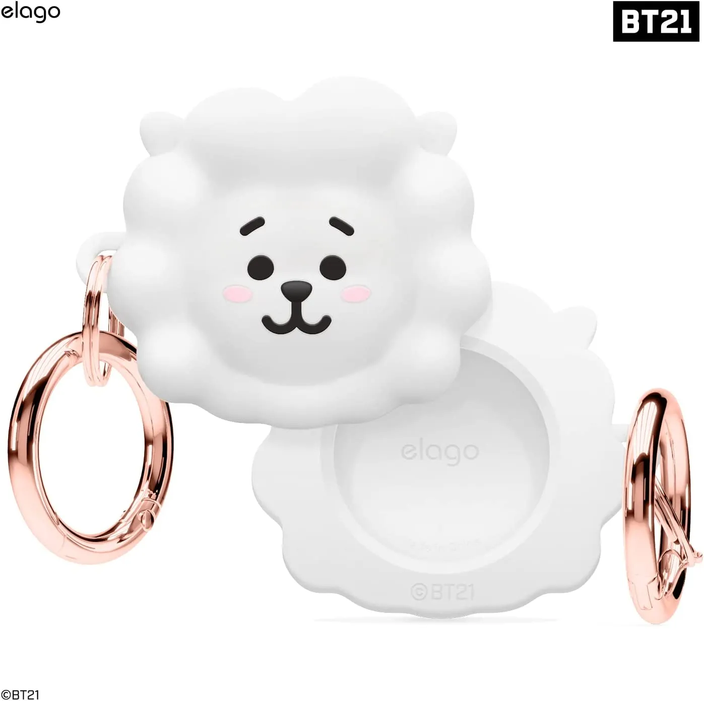 Elago BT21 AirTag Case with Keychain