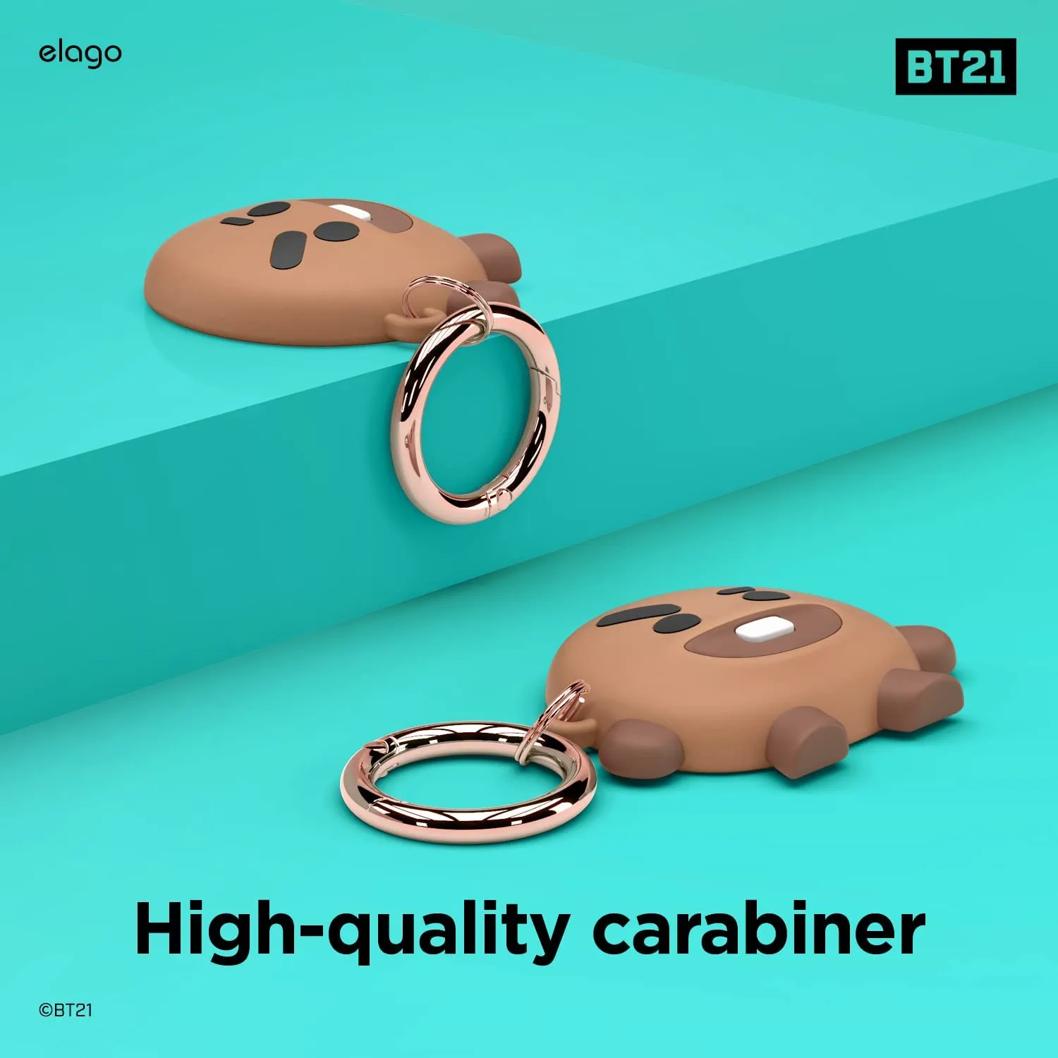 Elago BT21 AirTag Case with Keychain