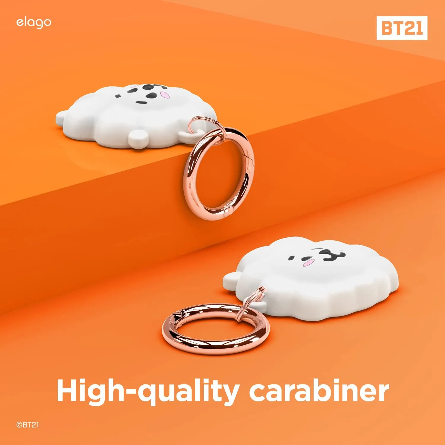 Elago BT21 AirTag Case with Keychain