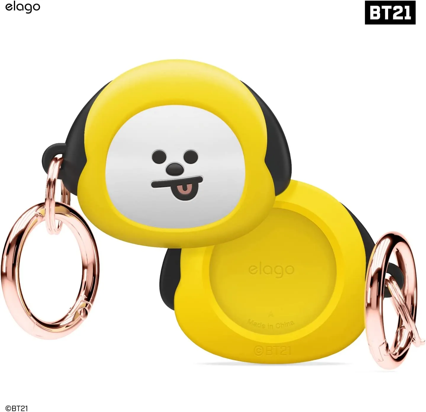 Elago BT21 AirTag Case with Keychain