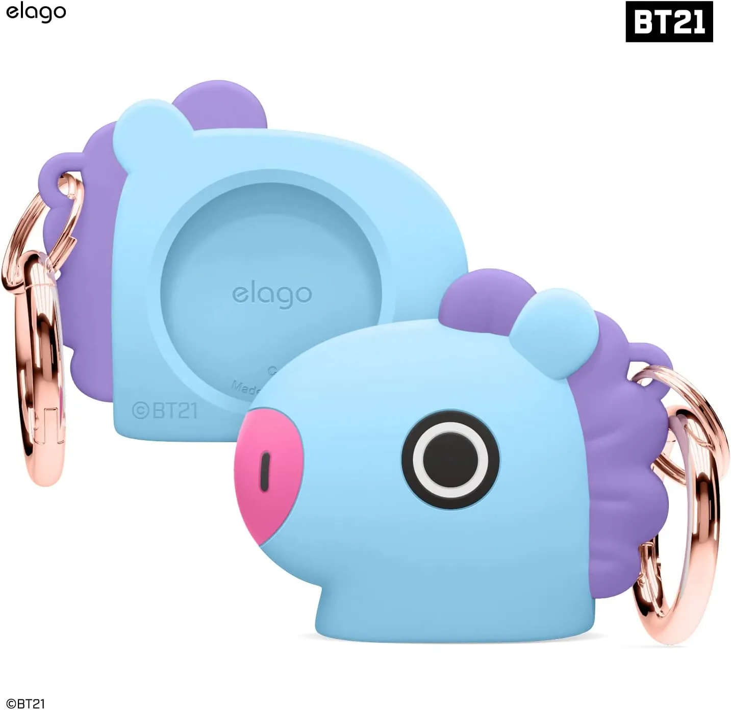 Elago BT21 AirTag Case with Keychain