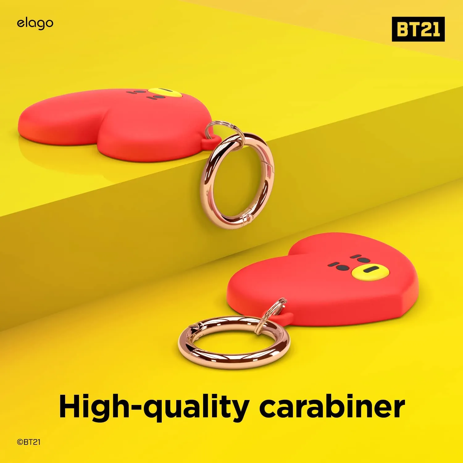 Elago BT21 AirTag Case with Keychain