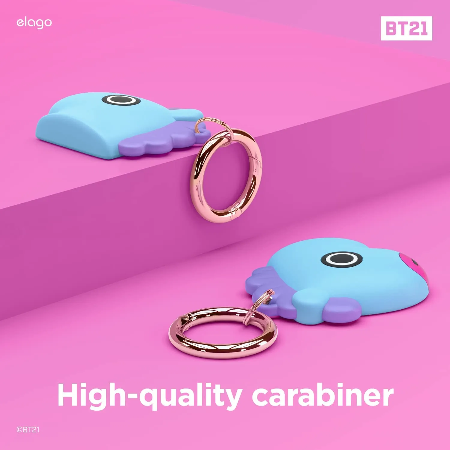 Elago BT21 AirTag Case with Keychain