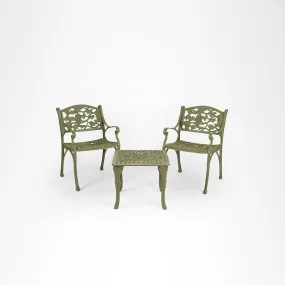 Ellis XXV Cast Iron Table And Chair Set