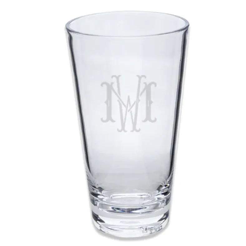 Engraved Acrylic Tall Drinking Glass