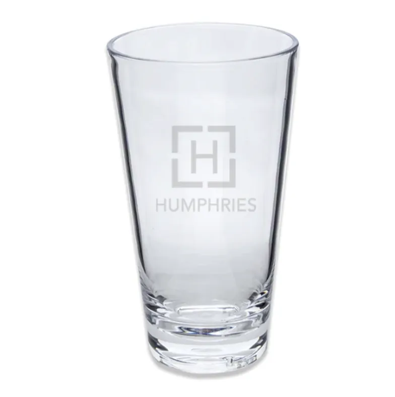 Engraved Acrylic Tall Drinking Glass