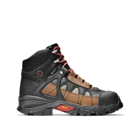 Hyperion 6 Inch Alloy-Toe Waterproof Work Boot Brown