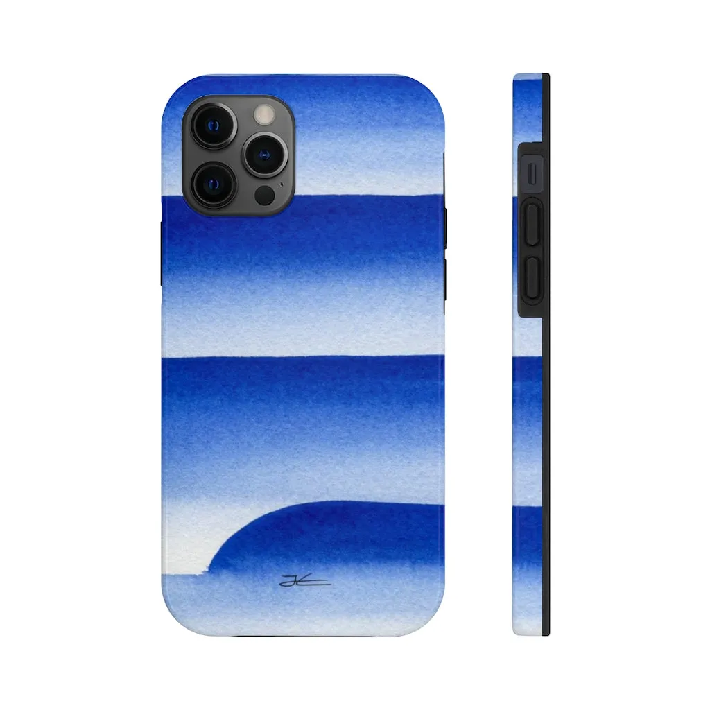 Left / Blue - 1 Tough Phone Case