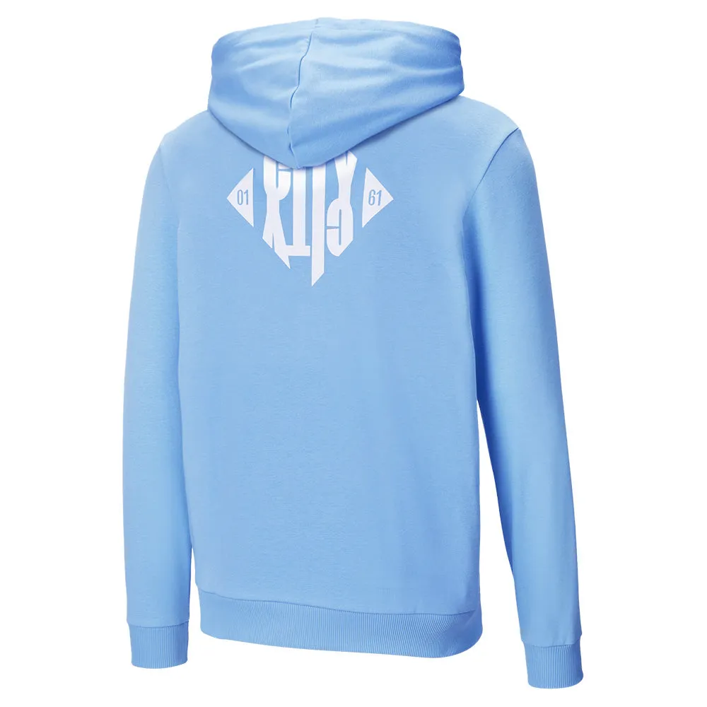 Manchester City FtblCulture Hooded Sweat Jacket (Team Blue)