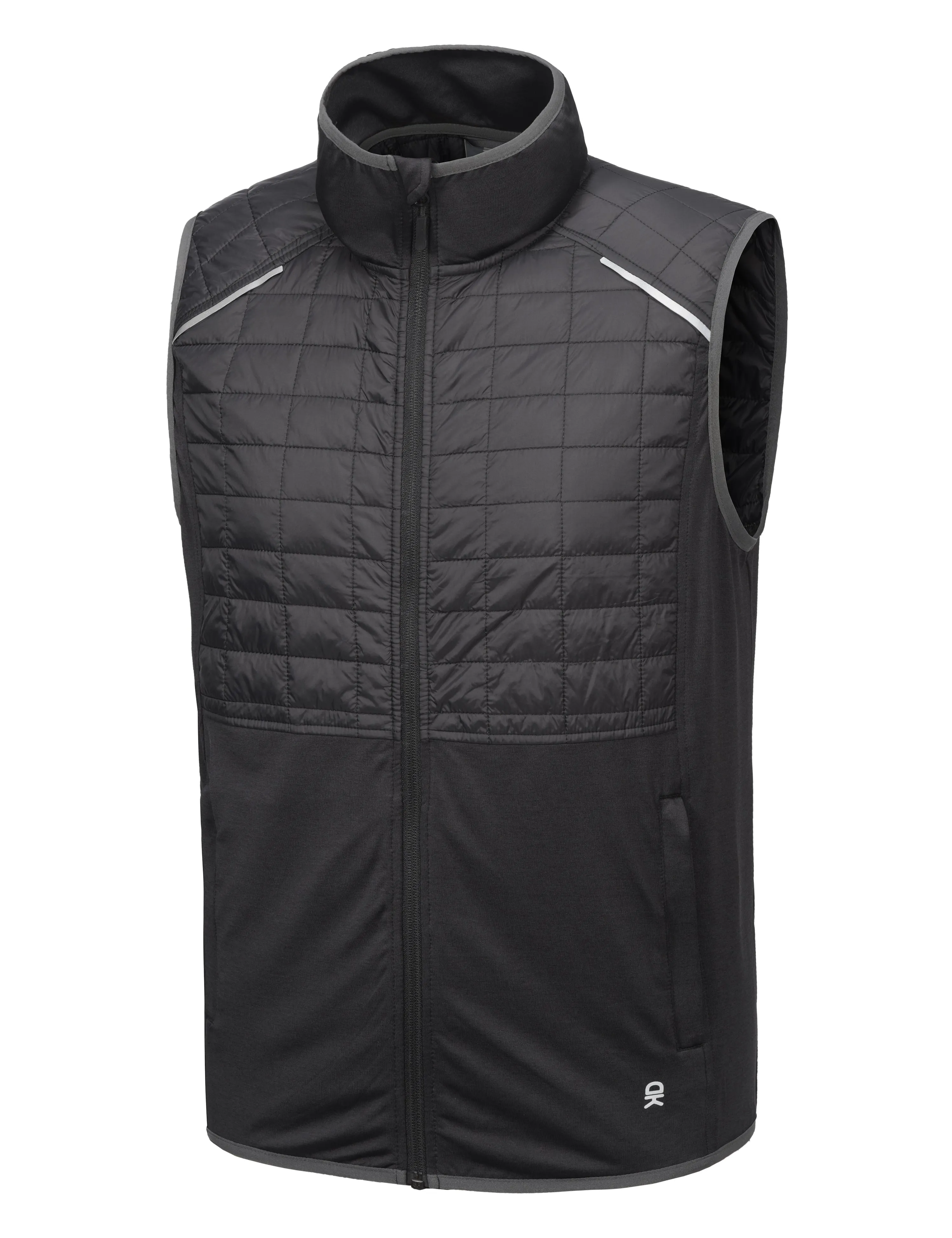 Men's Lightweight reflective stripes Warm Vest