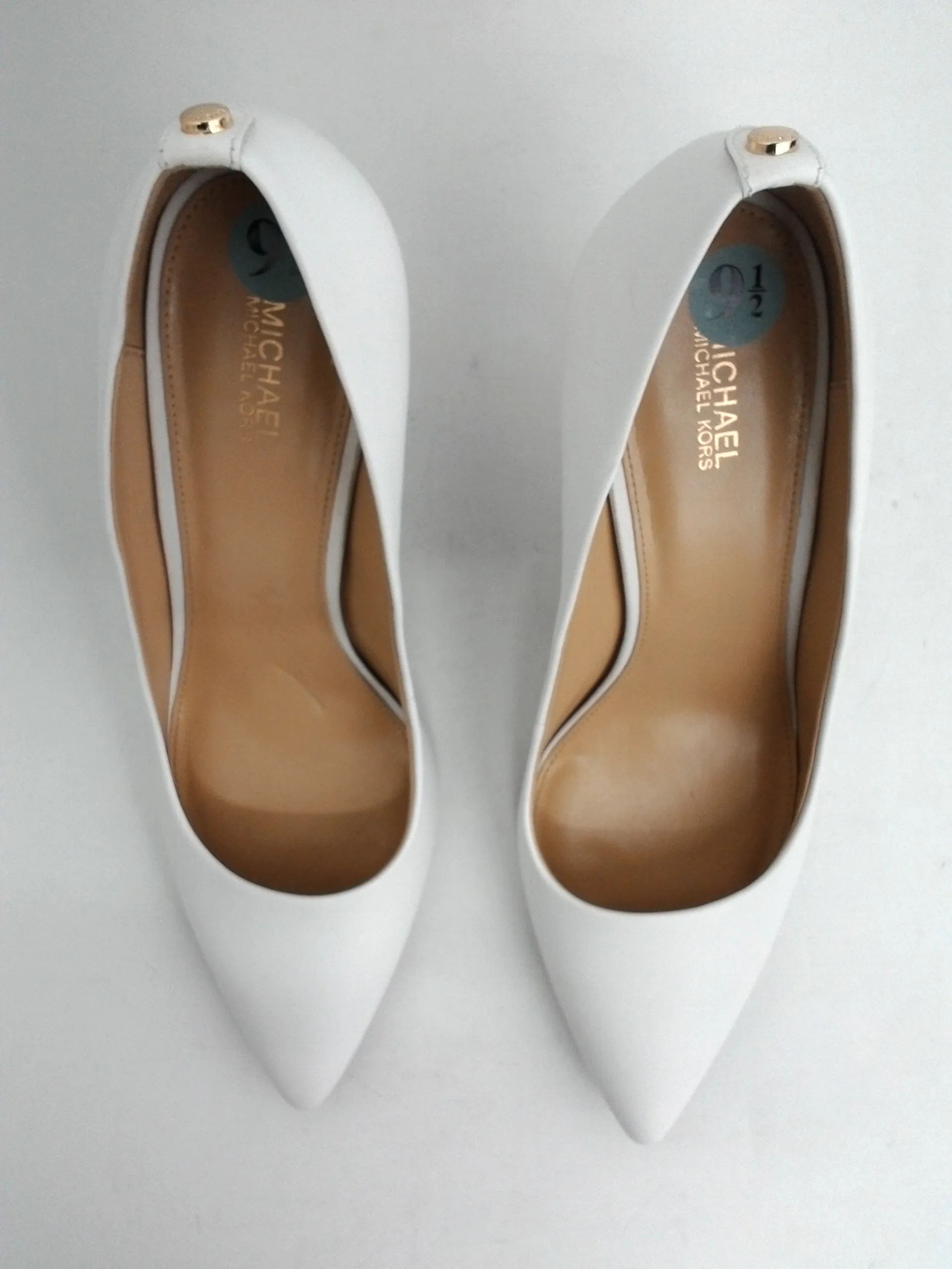 MICHAEL Michael Kors Dorothy Flex Pumps White Size 9.5 M