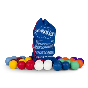 Murbles Game Large Tournament Set – Up to 8 Players – 28 balls Made in USA