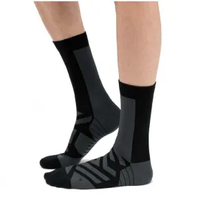 On Running High Sock (Mens) - Black/Shadow