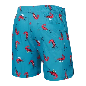 Shrimp Cocktail- Swim Shorts 5in- SAXX