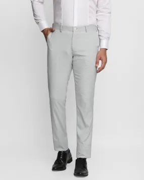 Slim Fit B-91 Formal Grey Textured Trouser - Sommer