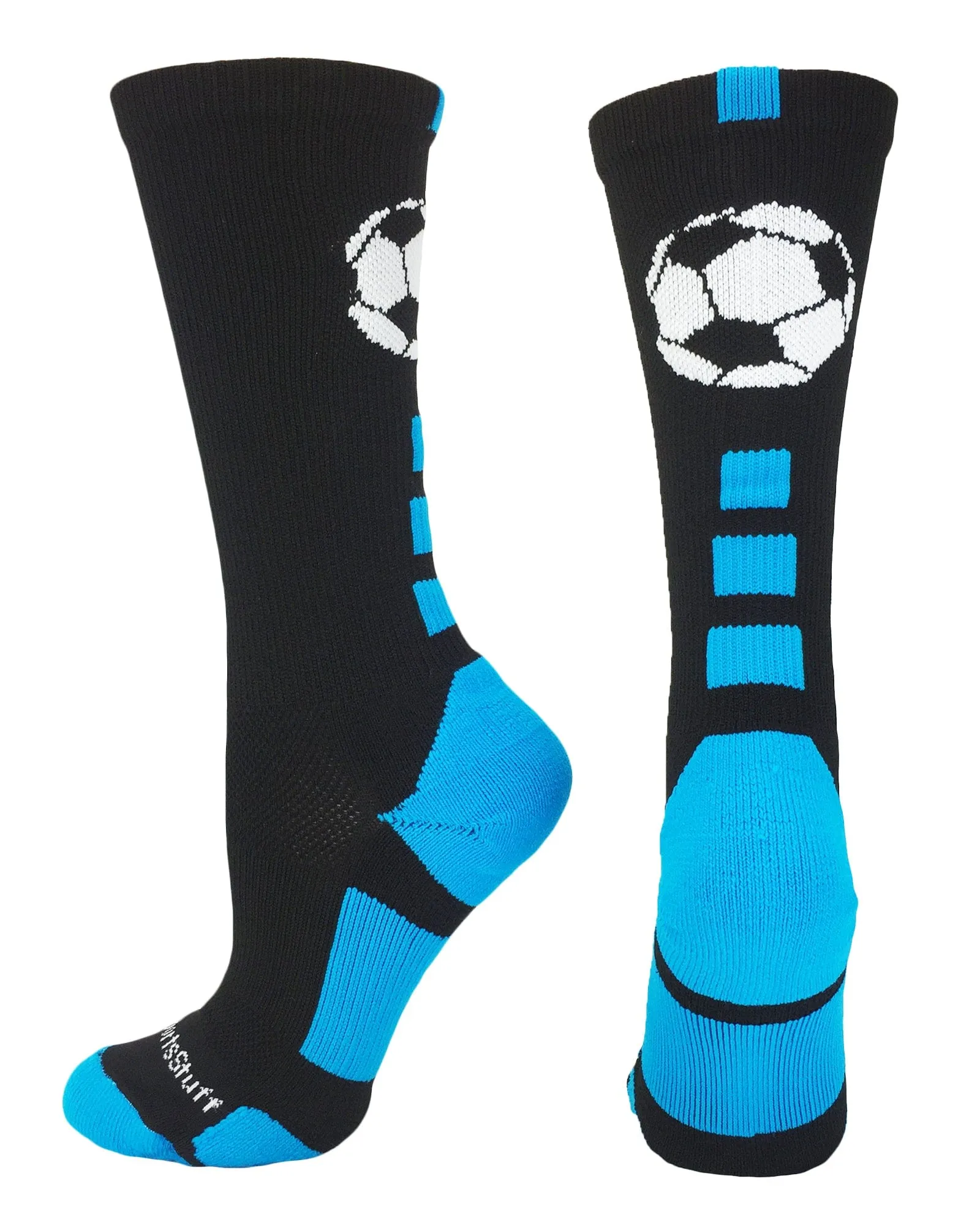 Soccer Ball Athletic Crew Socks (multiple colors)