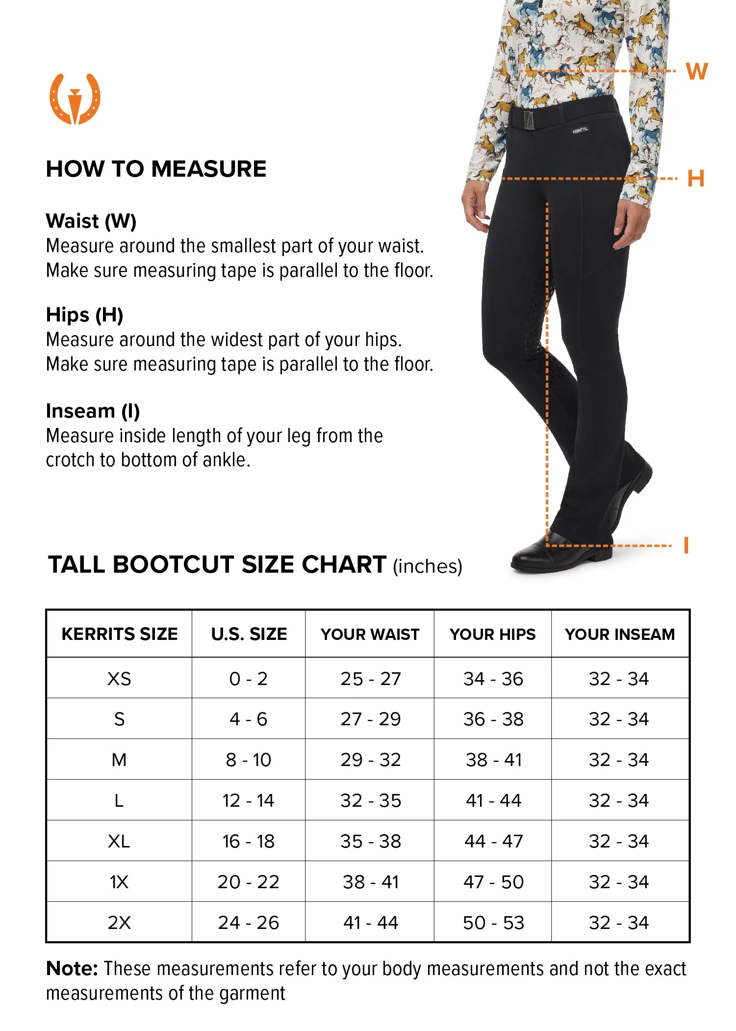 Thermo Tech™ Bootcut Full Leg Riding Tight - Tall