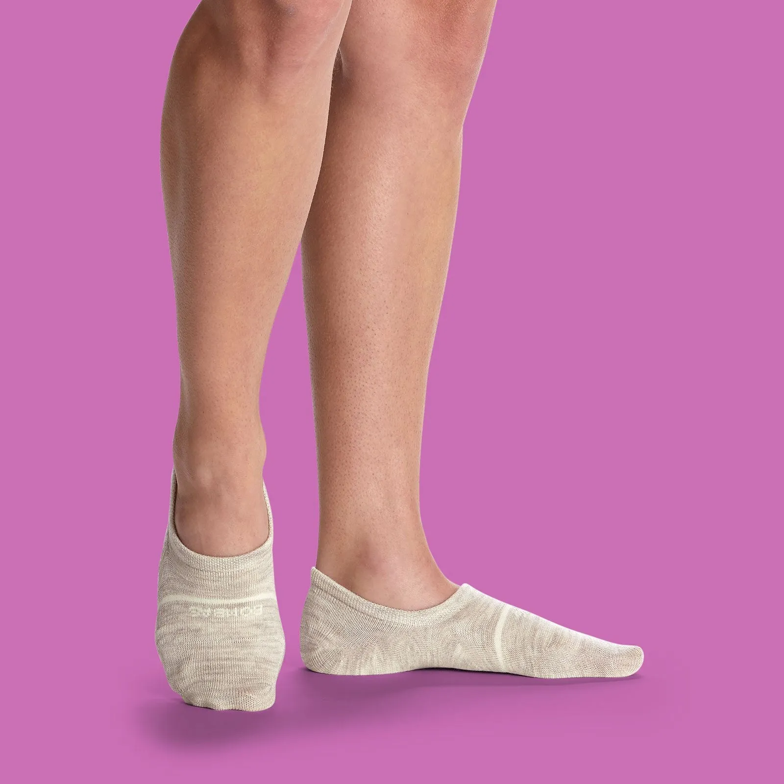 Women's Lightweight Merino Wool No Show Socks