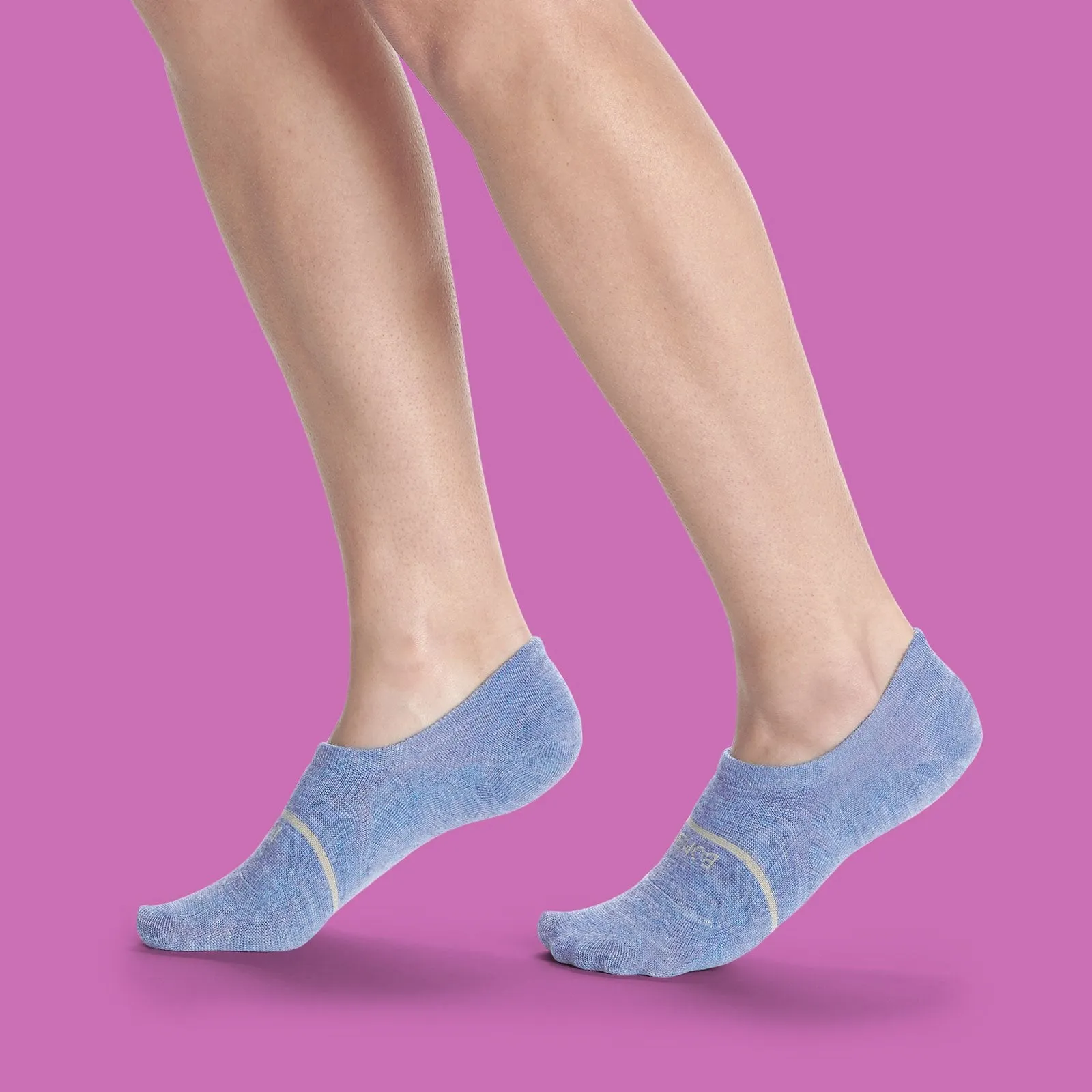 Women's Lightweight Merino Wool No Show Socks