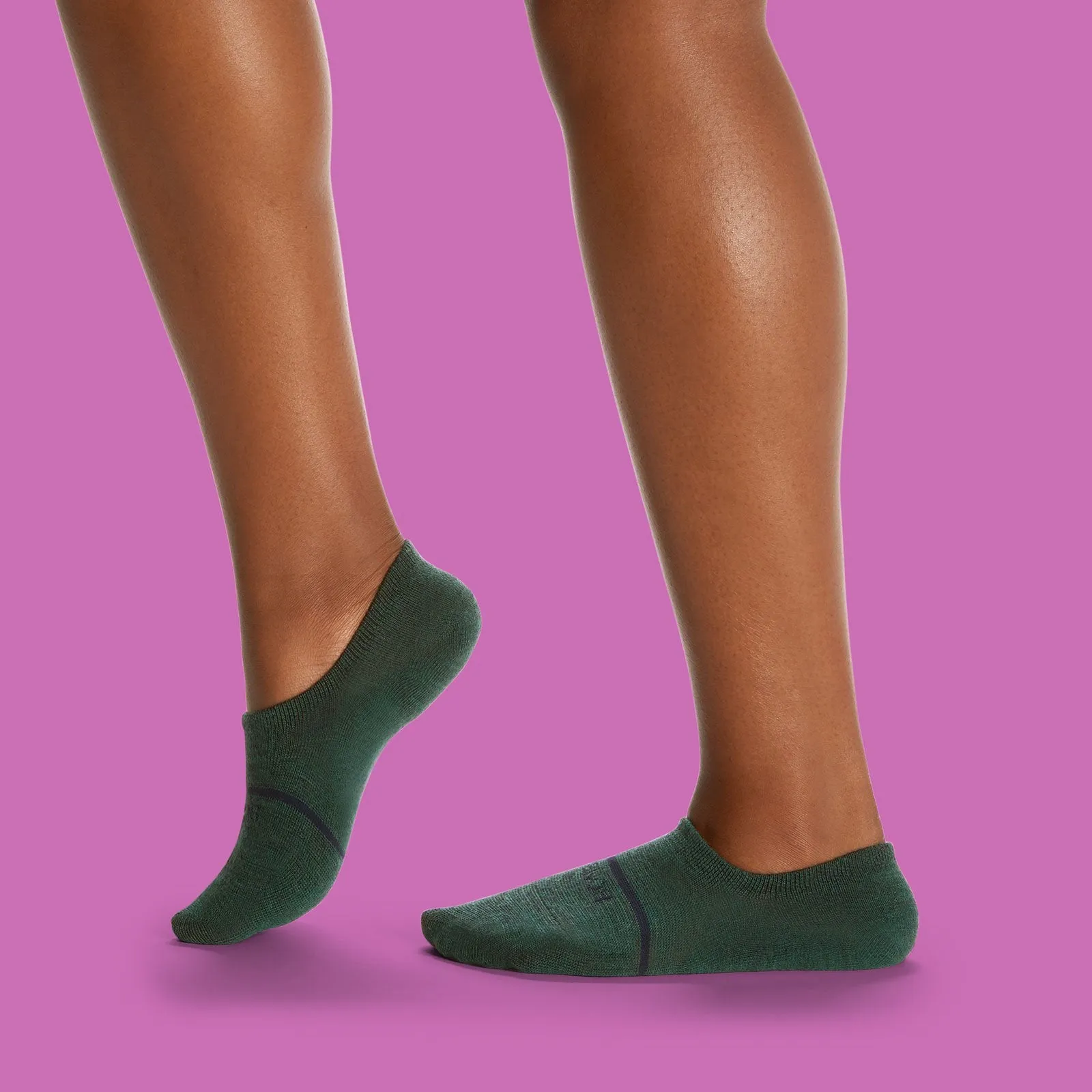 Women's Lightweight Merino Wool No Show Socks