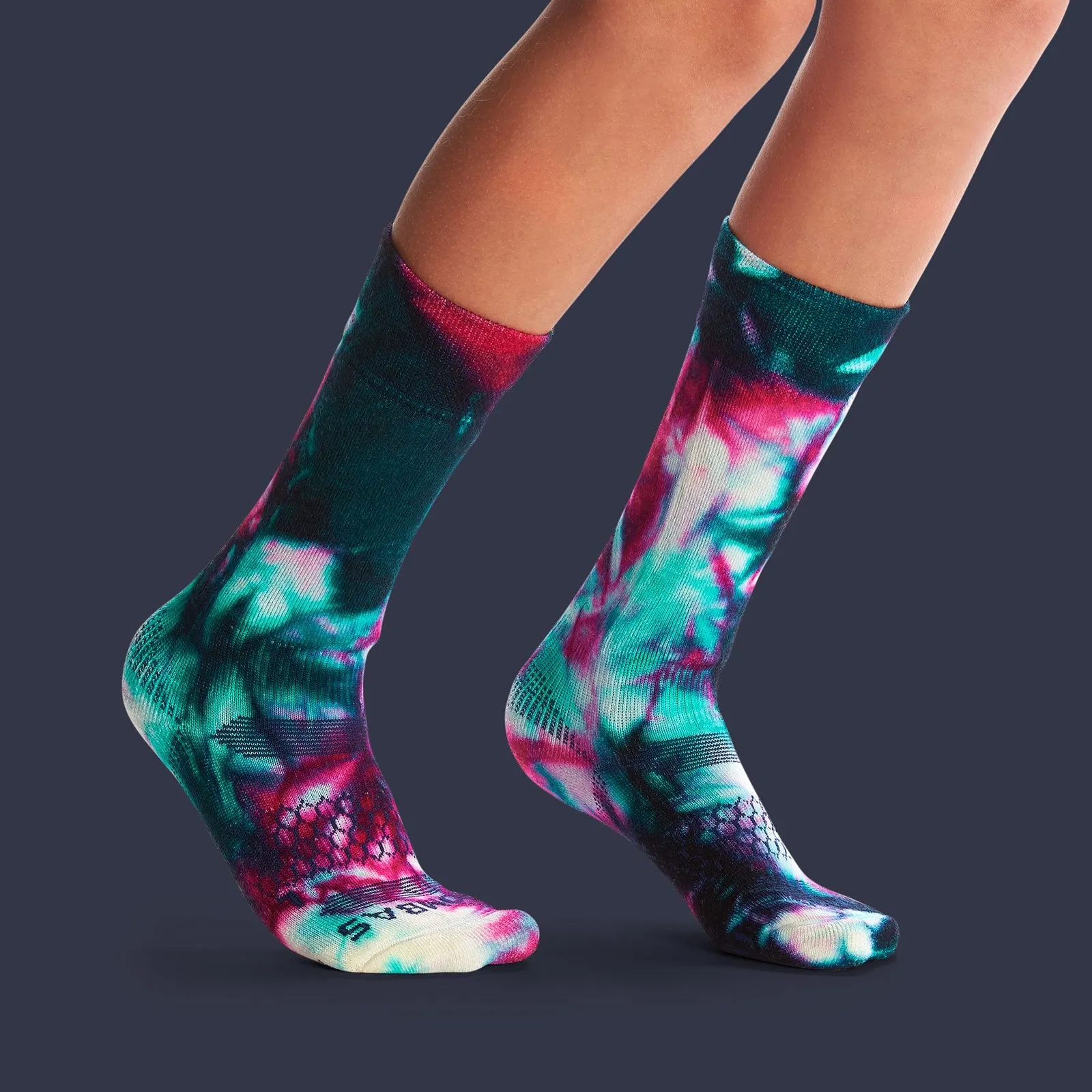 Youth Tie Dye Active Ski & Snowboard Sock 6-Pack